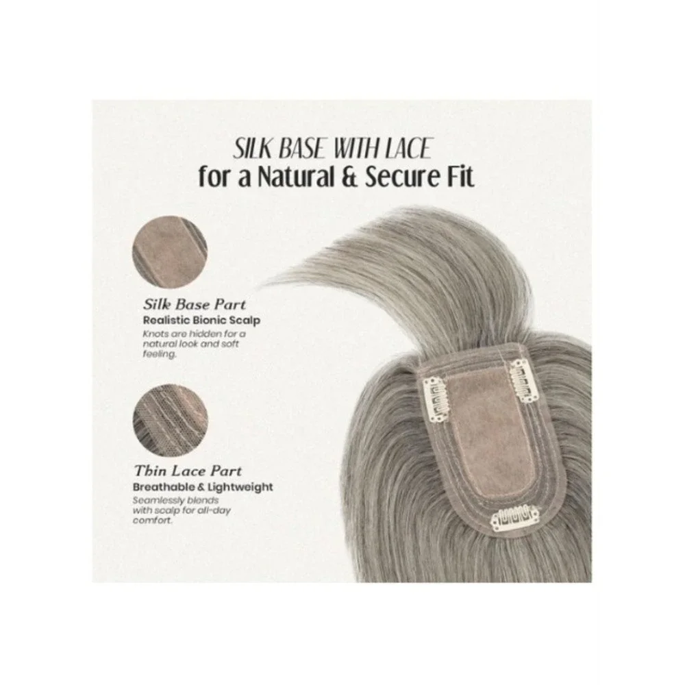 MY-LADY Human Hair Topper 14